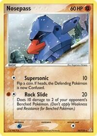 HP: Nosepass (Reverse Holofoil)
