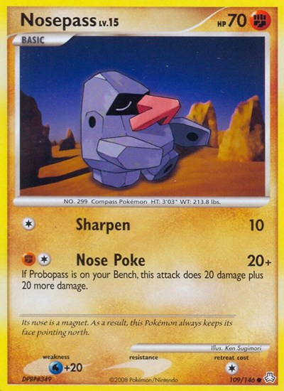 LA: Nosepass (Reverse Holofoil)