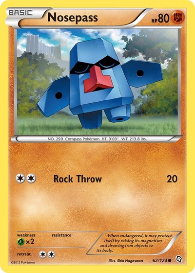 DRX: Nosepass (Reverse Holofoil)