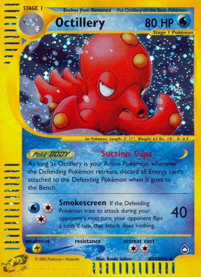 AQ: Octillery (H20) (Holofoil)