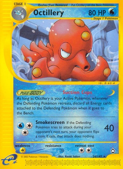 AQ: Octillery (Reverse Holofoil)