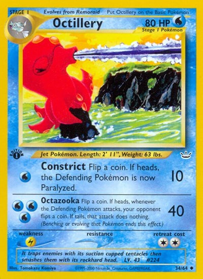 N3: Octillery (1st Edition)