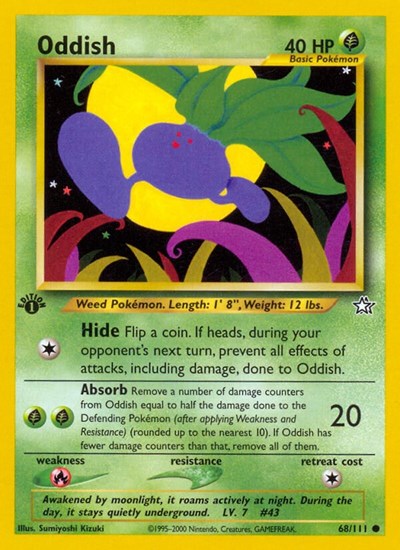 N1: Oddish (1st Edition)