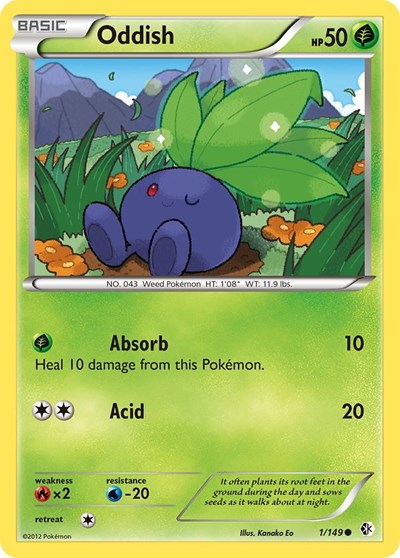BCR: Oddish (Reverse Holofoil)