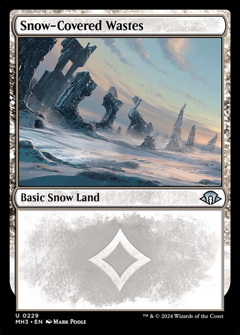 MH3: Snow-Covered Wastes (0229) (Foil)