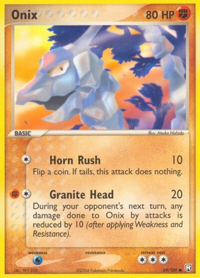 RR: Onix (Reverse Holofoil)