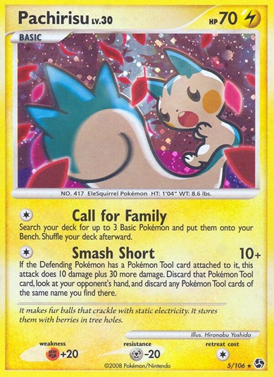 GE: Pachirisu (Holofoil)