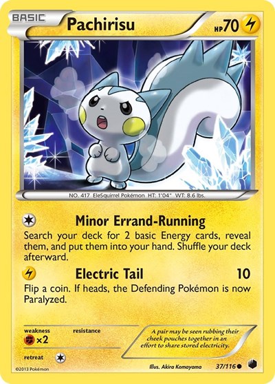 PLF: Pachirisu (Reverse Holofoil)