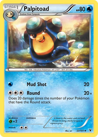 NVI: Palpitoad (Reverse Holofoil)