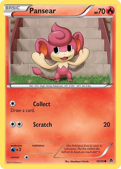 EPO: Pansear (Reverse Holofoil)