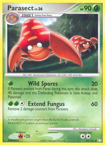 MT: Parasect (Reverse Holofoil)