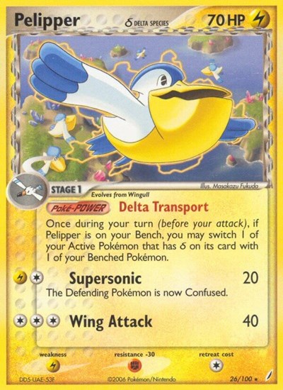 CG: Pelipper (Delta Species) (Reverse Holofoil)