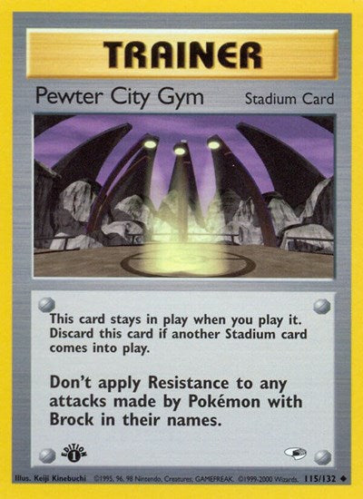 G1: Pewter City Gym (Unlimited)