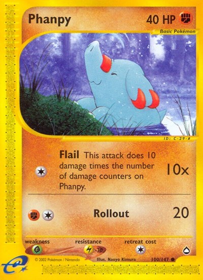 AQ: Phanpy (Reverse Holofoil)