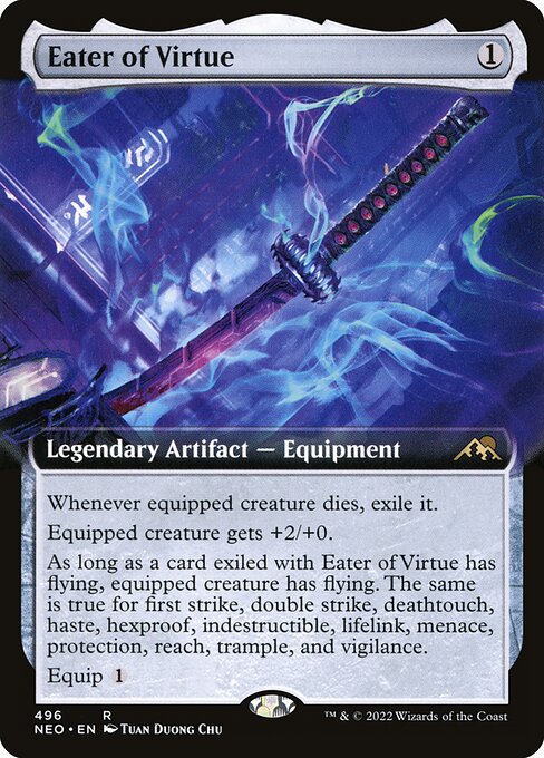 NEO: Eater of Virtue (Extended Art) (Foil)