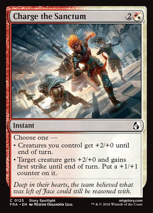 FRA: Charge the Sanctum