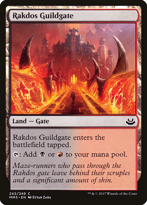 MM3: Rakdos Guildgate (Foil)