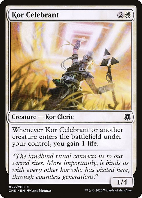 ZNR: Kor Celebrant (Foil)