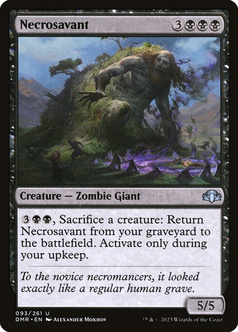 DMR: Necrosavant