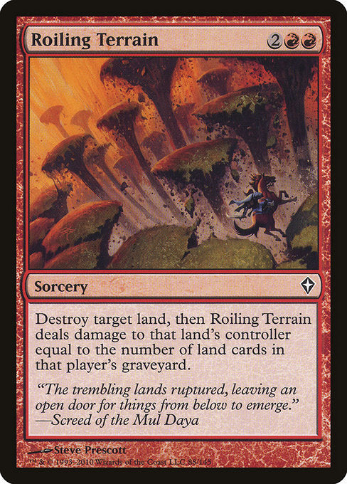WWK: Roiling Terrain (Foil)