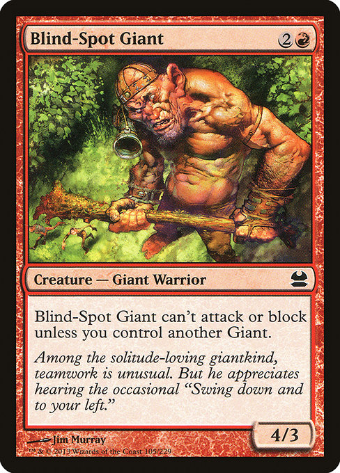 MMA: Blind-Spot Giant