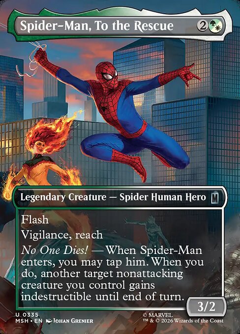 MSH: Spider-Man, To the Rescue (Borderless)