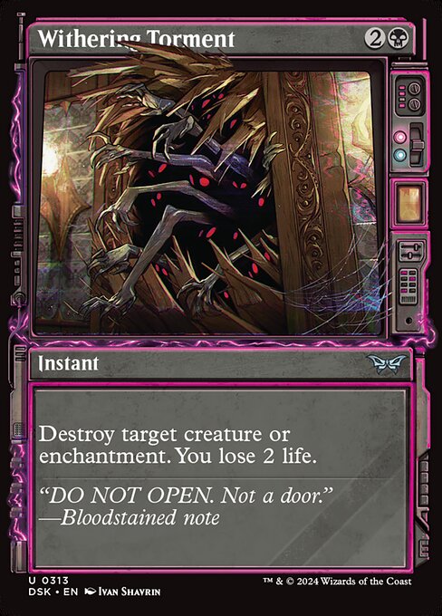 DSK: Withering Torment (Showcase) (Foil)