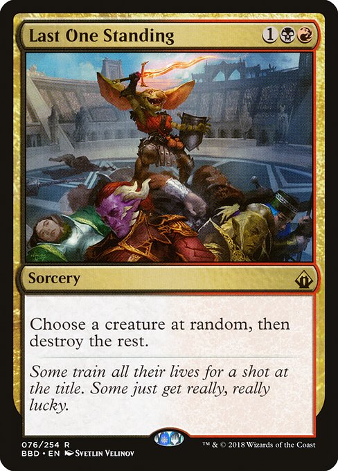 BBD: Last One Standing (Foil)