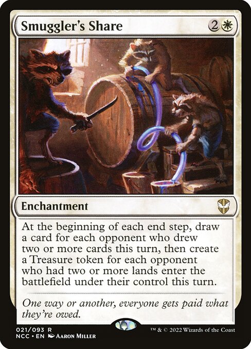 NCC: Smuggler's Share