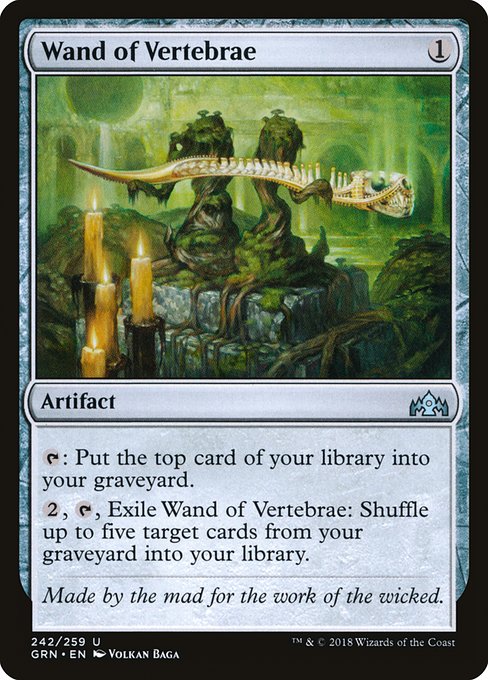 GRN: Wand of Vertebrae