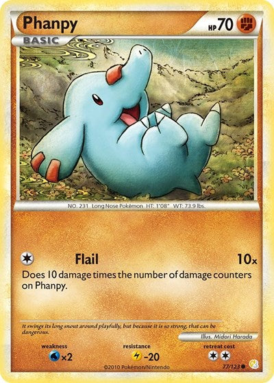 HS: Phanpy (Reverse Holofoil)
