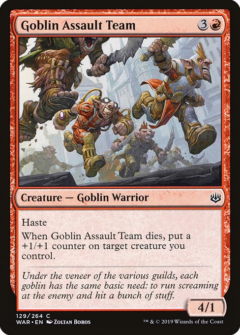 WAR: Goblin Assault Team (Foil)