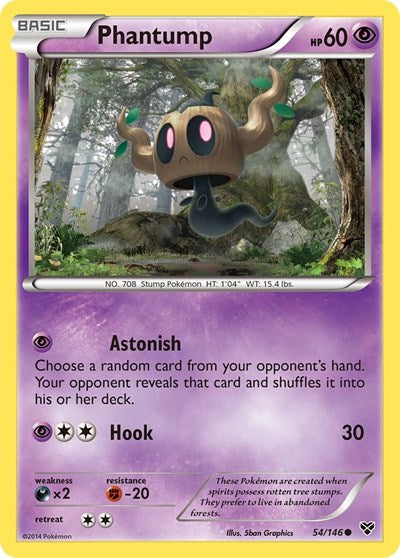 XY: Phantump (Reverse Holofoil)