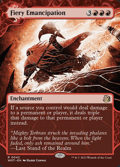 WOT: Fiery Emancipation (Foil)