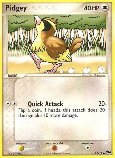 POP: Pidgey