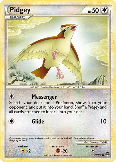TM: Pidgey (Reverse Holofoil)