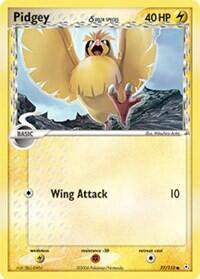 HP: Pidgey (Delta Species) (Reverse Holofoil)