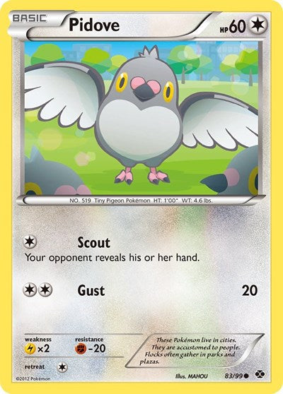 NXD: Pidove (Reverse Holofoil)