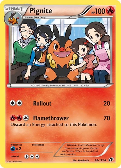 LTR: Pignite (Reverse Holofoil)