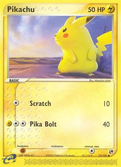 SS: Pikachu (Reverse Holofoil)