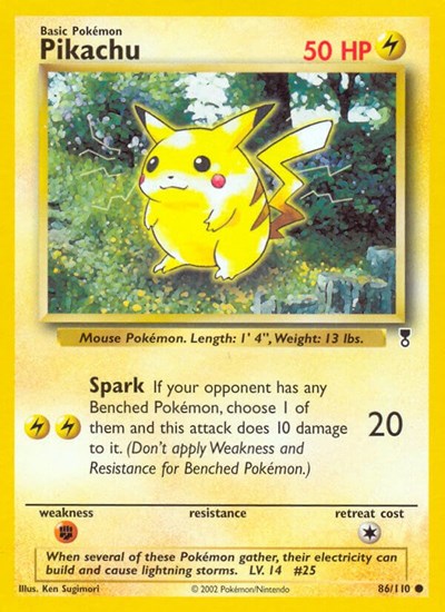 LC: Pikachu (Reverse Holofoil)