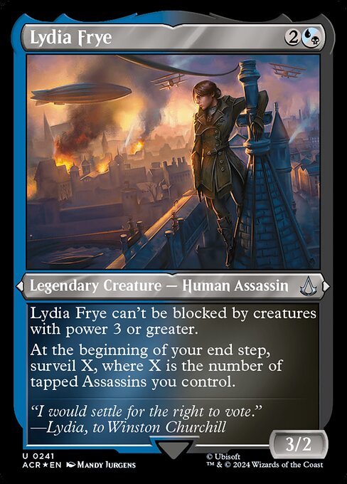 ACR: Lydia Frye (Foil Etched)