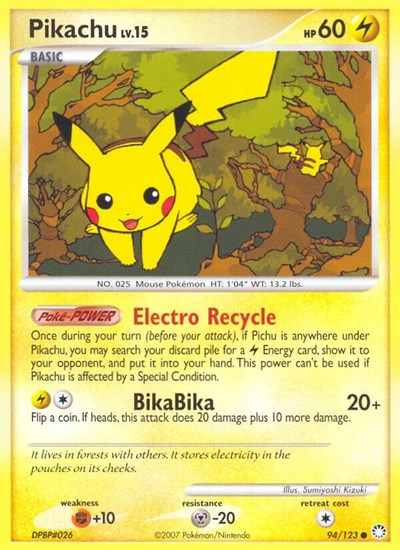 MT: Pikachu (Reverse Holofoil)