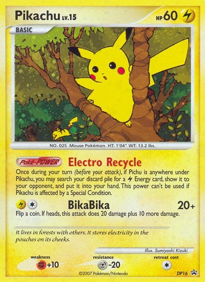 PR: Pikachu - DP16 (Holofoil)