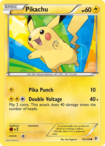 BCR: Pikachu (Reverse Holofoil)