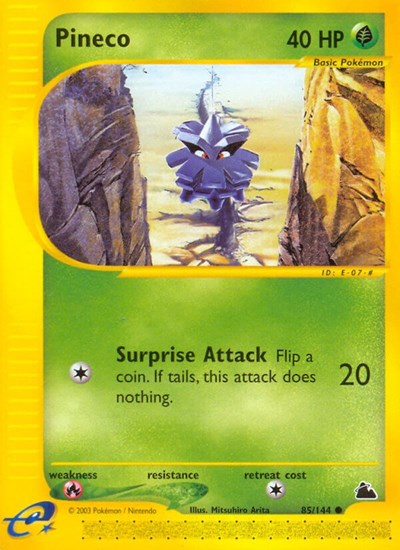 SK: Pineco (85) (Reverse Holofoil)