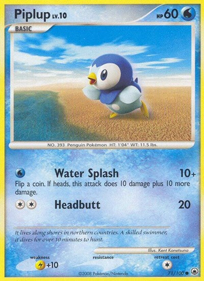 MD: Piplup (71) (Reverse Holofoil)