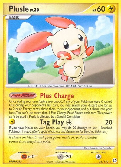 SW: Plusle (Reverse Holofoil)