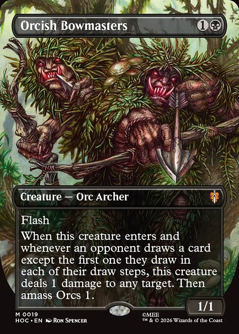 HOC: Orcish Bowmasters (Borderless) (Foil)