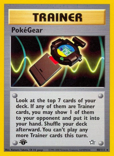 N1: PokeGear (1st Edition)